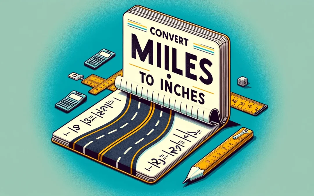 how many inches to a mile