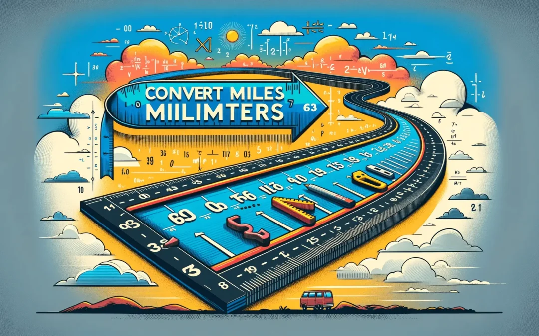 Convert Miles to Millimetres (mi to mm)